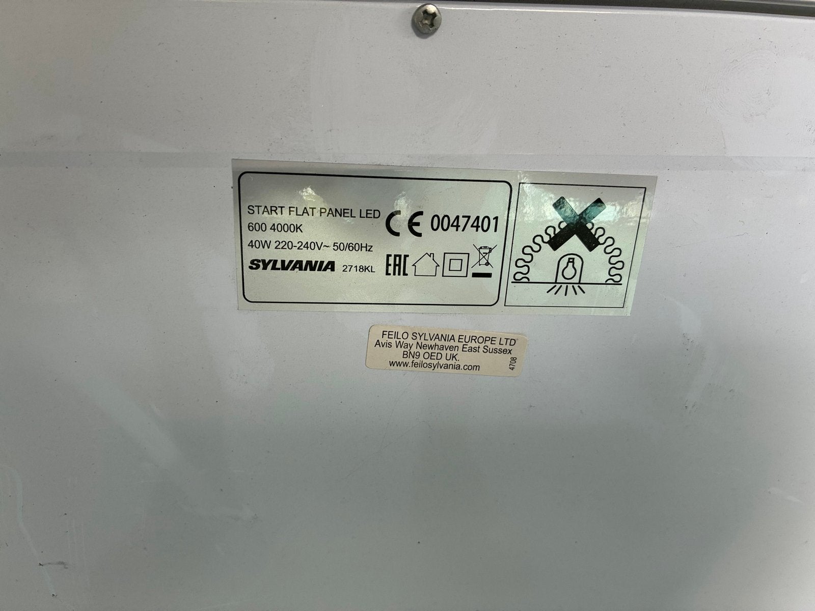Sylvania START FLAT PANEL LED 600 40W 4000K 35 stuks, Ophalen, Gebruikt