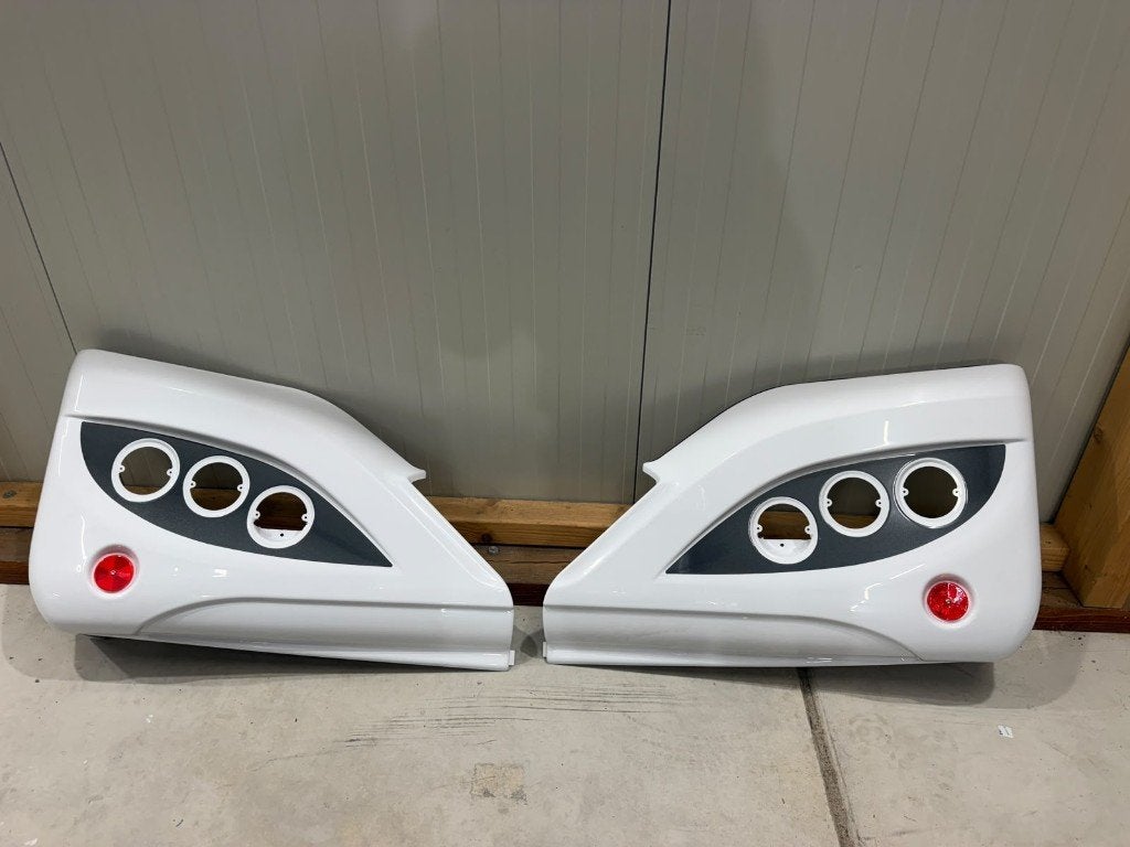 Nieuwe bumper hoeken / kappen Pilote camper links + rechts, Caravans en Kamperen, Ophalen of Verzenden, Nieuw