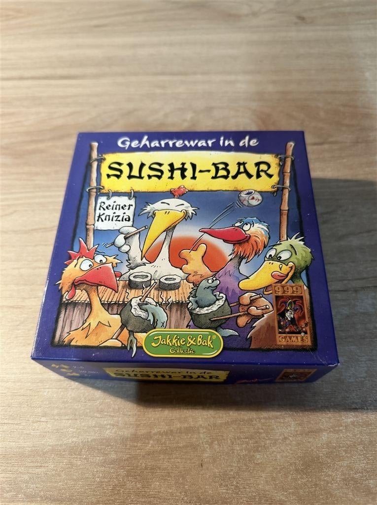 geharrewar in de Sushi-bar - 999 games - s6572, Verzenden, Zo goed als nieuw