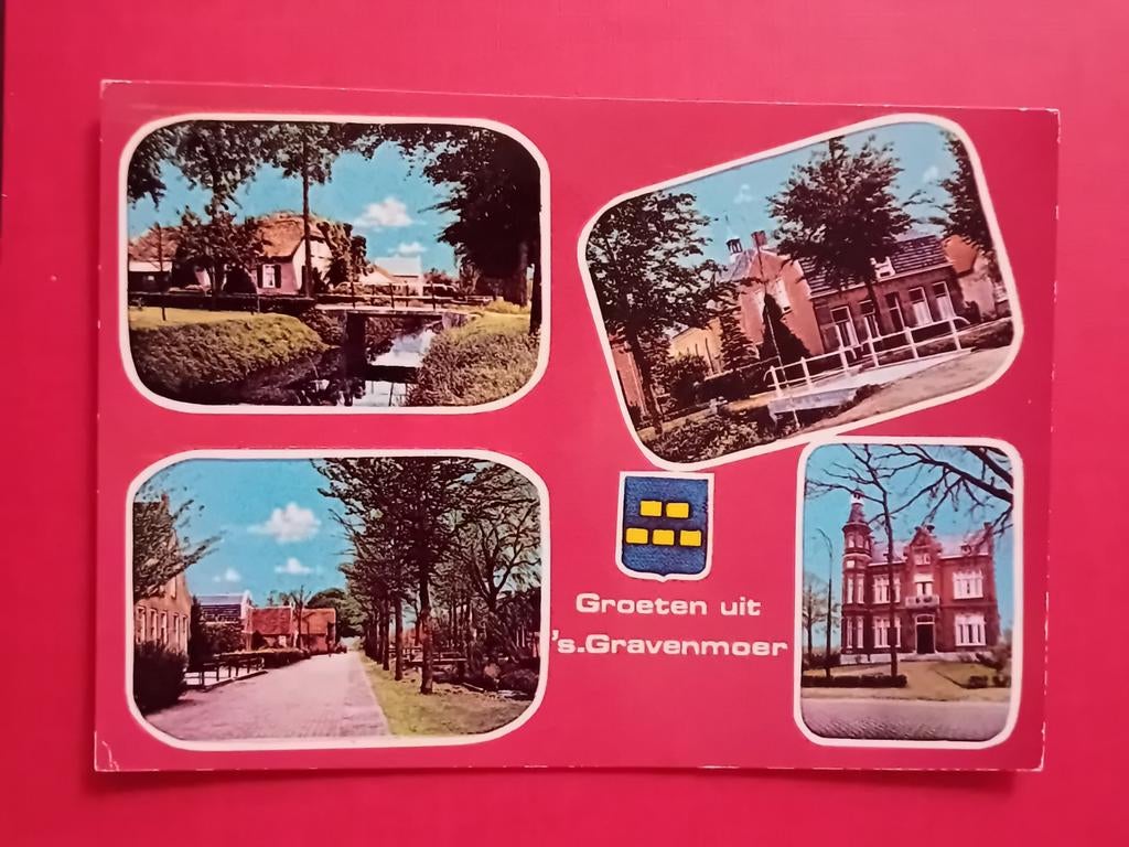 Ansichtkaart 's Gravenmoer, Ophalen of Verzenden