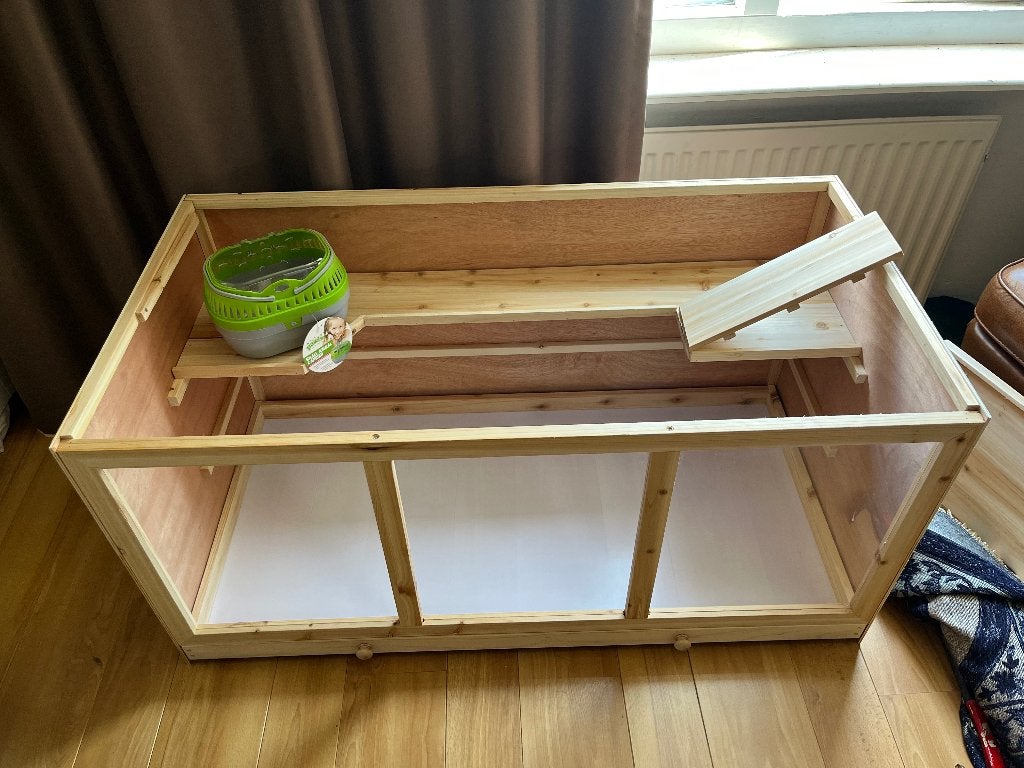 Gepaste Hamsterkooi - 115x58x60cm, Kooi, Minder dan 75 cm, Zo goed als nieuw, Muis
