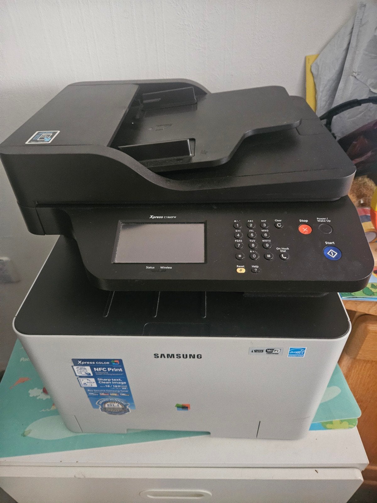 Samsung Xpress C1860FW All-in-One Laserprinter, Computers en Software, Ophalen, Gebruikt, All-in-one, Draadloos