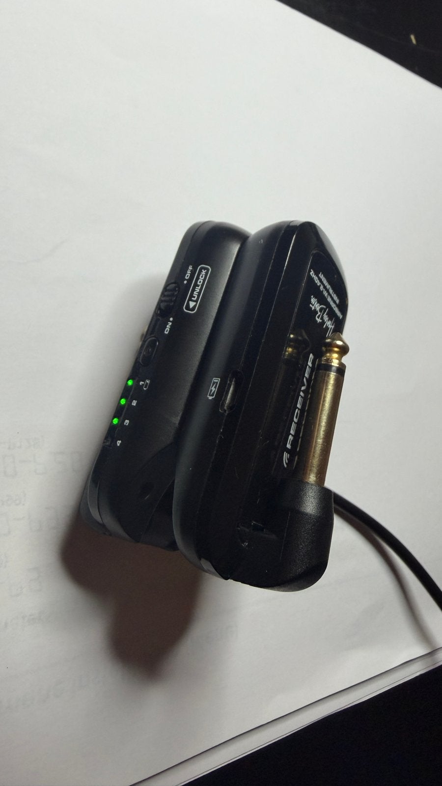 Harley Benton Airdrive WI-2,4Ghz Draadloze Set Gitaar/Bas, Verzenden, Gebruikt, Overige merken