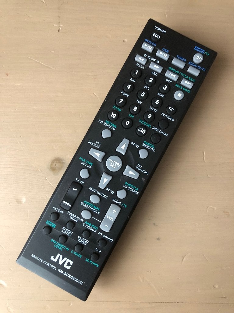 afstandsbediening JVC RM-SUXG500VR, Ophalen of Verzenden, Zo goed als nieuw, Origineel