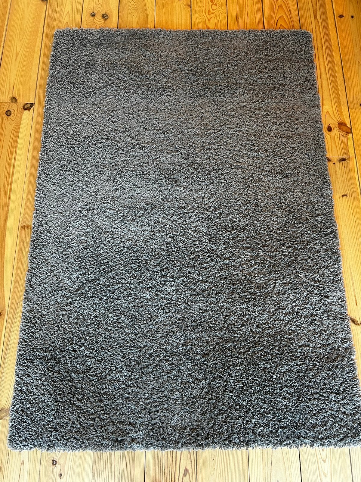 IKEA Hampen vloerkleed, grijs, 133x195 cm, Ophalen, 100 tot 150 cm, Zo goed als nieuw, 150 tot 200 cm
