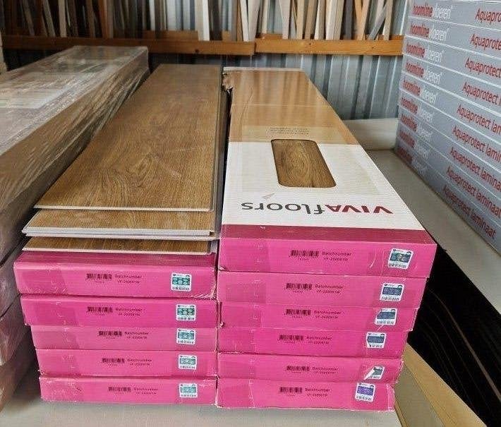 Restpartij 22 m2 Klik PVC Vivafloors CE3540 Sauerland Eiken, Ophalen, Vivafloors B.V., Bruin, Wheeweg 12, 7471 HR Goor, Nederland