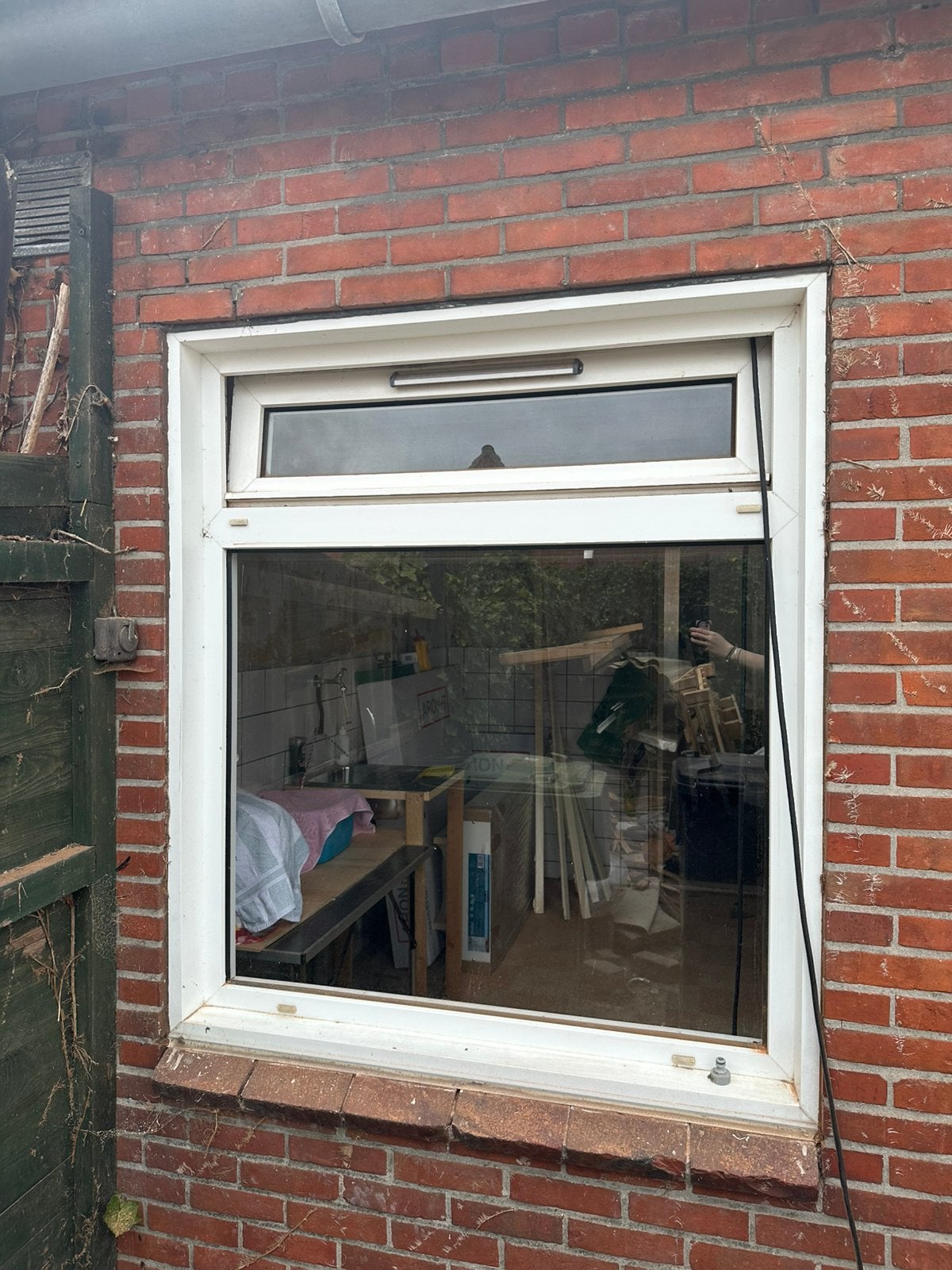 Kunststof kozijn, Kunststof, Gebruikt, Raamkozijn, Inclusief glas