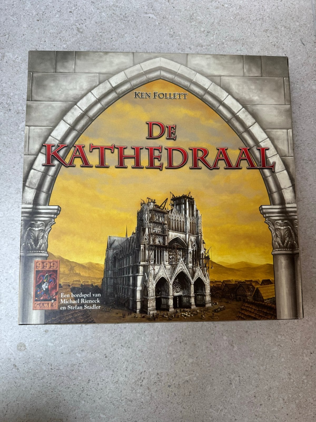 De Kathedraal bordspel - Compleet en in goede staat, Ophalen of Verzenden, Gebruikt