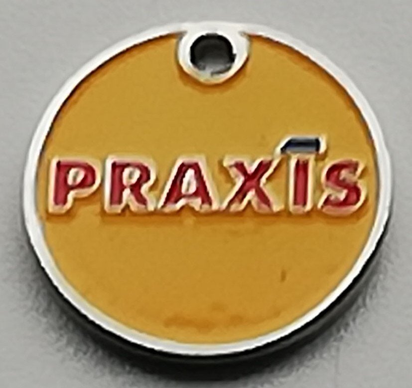 Winkelwagenmuntje Bouwmarktketen Praxis, Ophalen of Verzenden