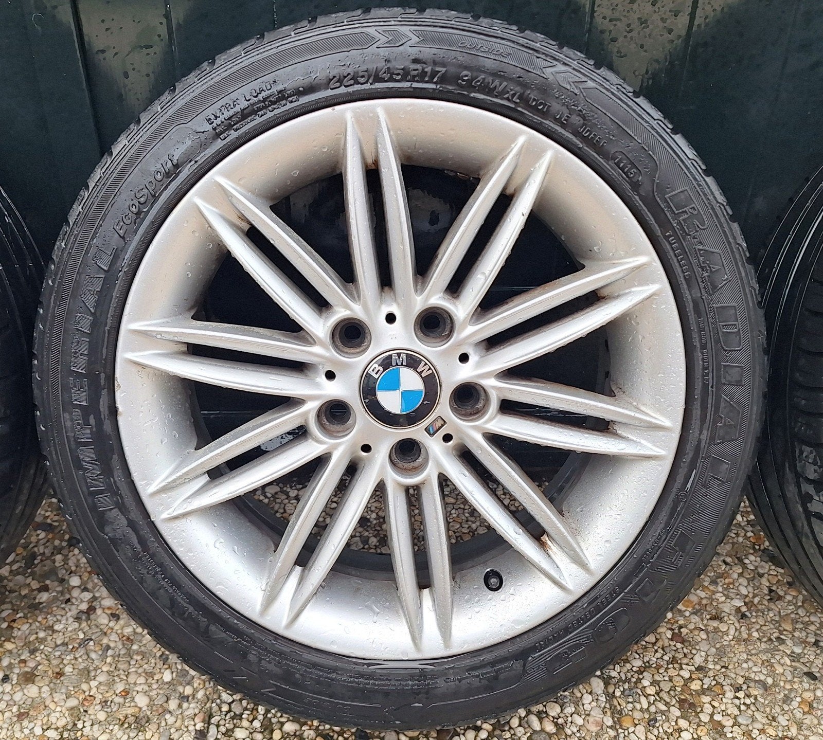 BMW 17 inch M velgen 1 serie  225/45R17, Ophalen, Gebruikt, Banden en Velgen, 17 inch