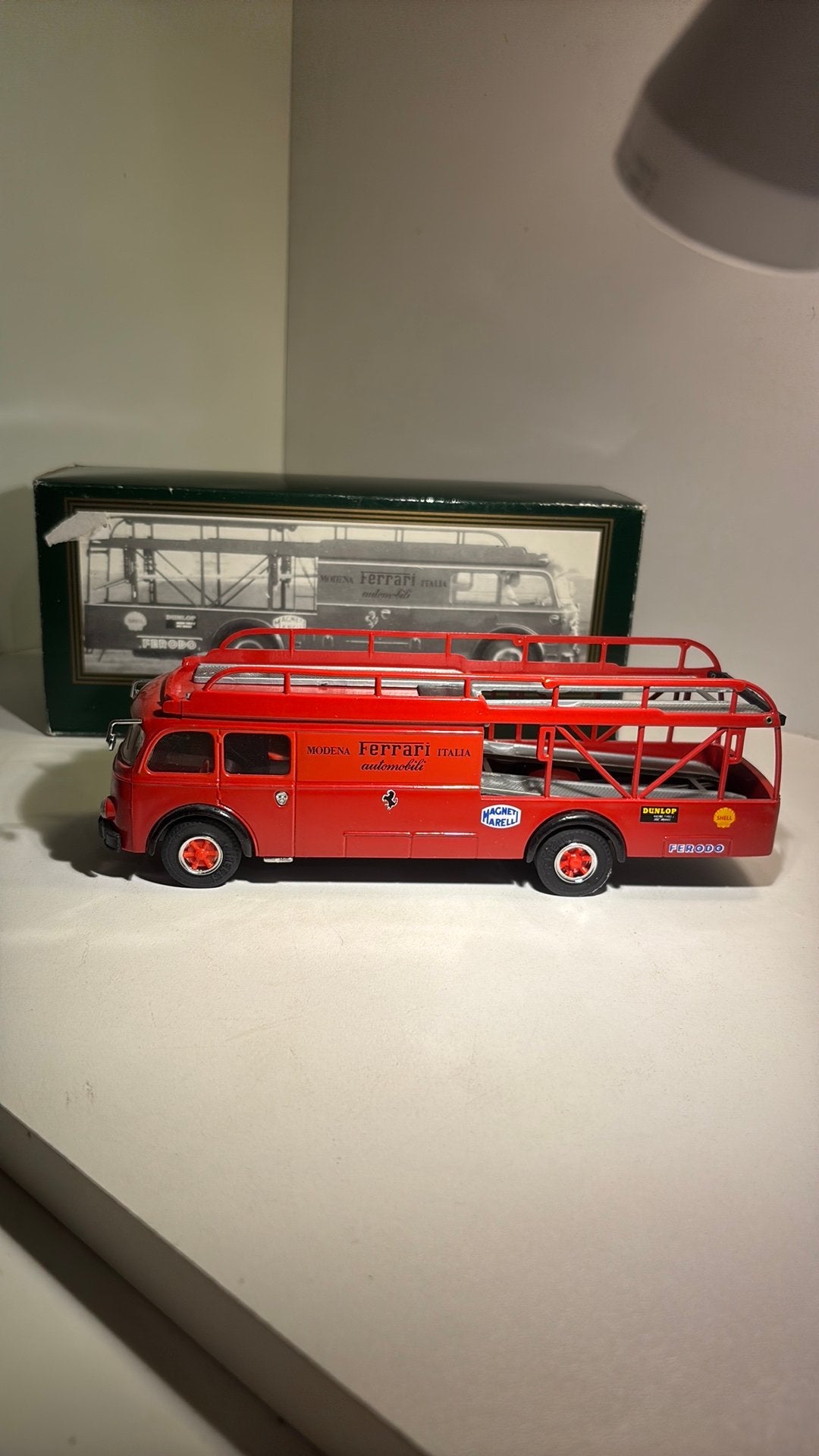 Fiat 642 bartoletti ferrari transporter old cars 1.43, Overige merken, Auto, Ophalen of Verzenden, A