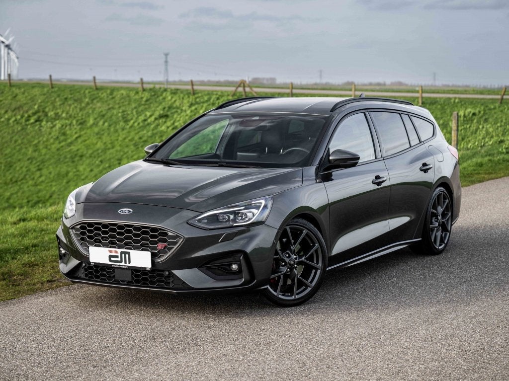 Ford Focus Wagon 2.3 ST 280Pk MK4 Trekhaak (bj 2019), Auto's, Focus, Gebruikt, Zwart, 4 cilinders