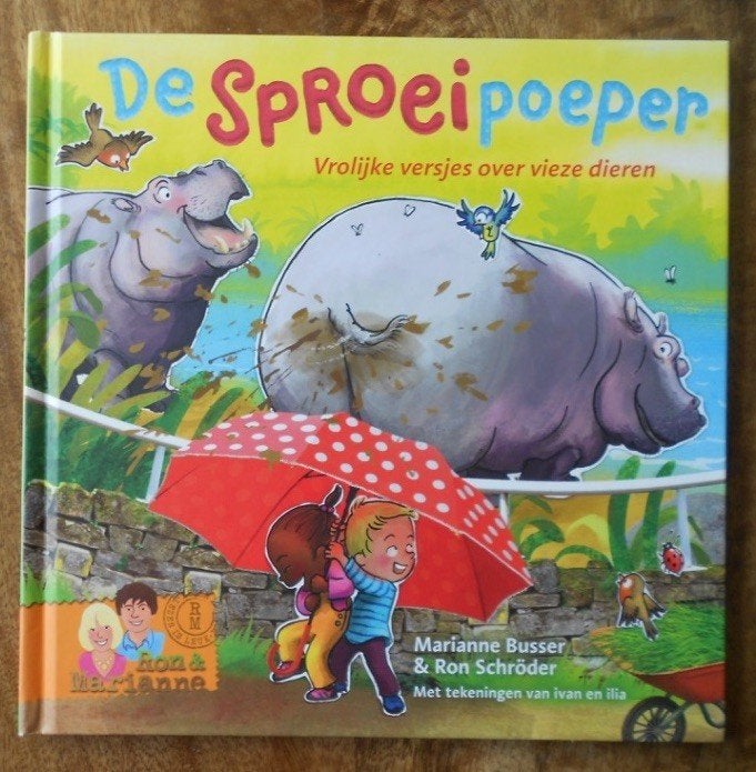 De Sproeipoeper - Vrolijk versjes over vieze dieren - Busser, Ophalen of Verzenden, Zo goed als nieuw, Fictie algemeen