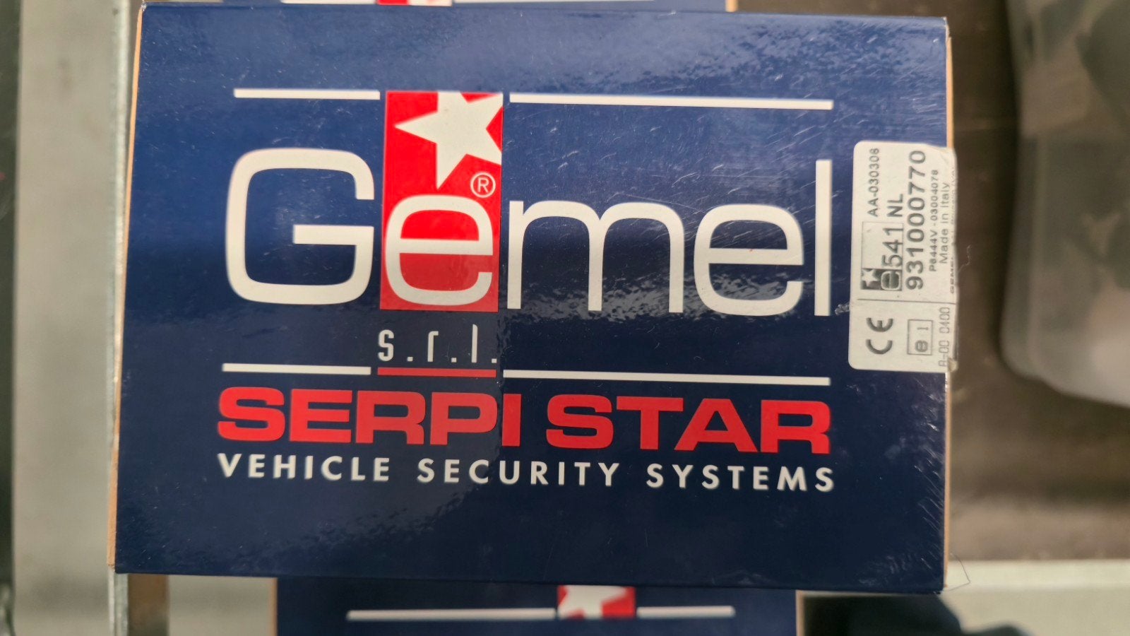 Gemel Serpi Star 541 Alarmsysteem voor de auto, Auto diversen, Ophalen of Verzenden, Nieuw