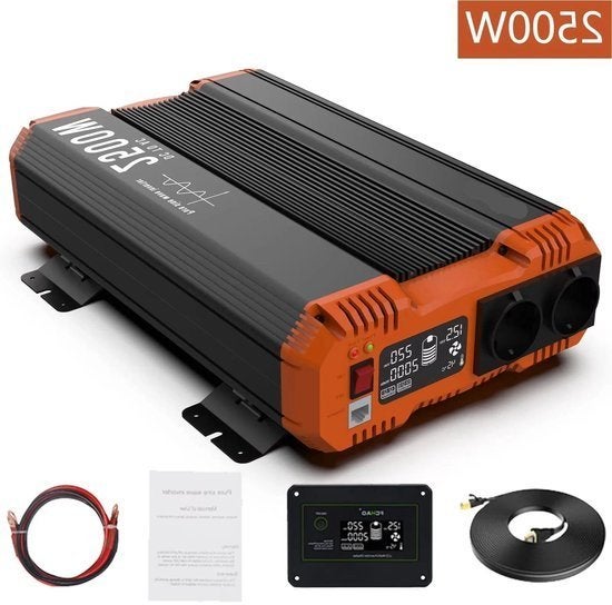 Omvormer – Zuivere Sinusgolf Omvormer – 12V 24V 48V Omvormer, Corvance B.V., Verzenden, Nieuw, Corvancebol@gmail.com