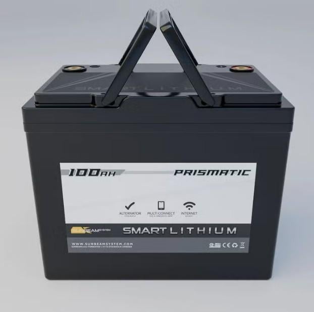 SMART ACCU LITHIUM  Sunbeam 12V 100Ah, Ophalen of Verzenden, Nieuw, Kabel of Apparatuur