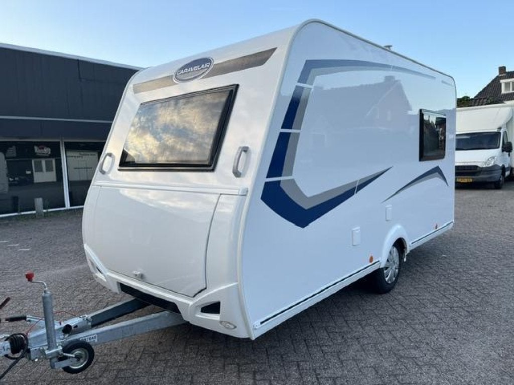 Caravelair Alba Style 390 Airco, Luifel en Mover, Caravans en Kamperen, Caravans, Bedrijf, Treinzit, 4 tot 5 meter, Caravelair