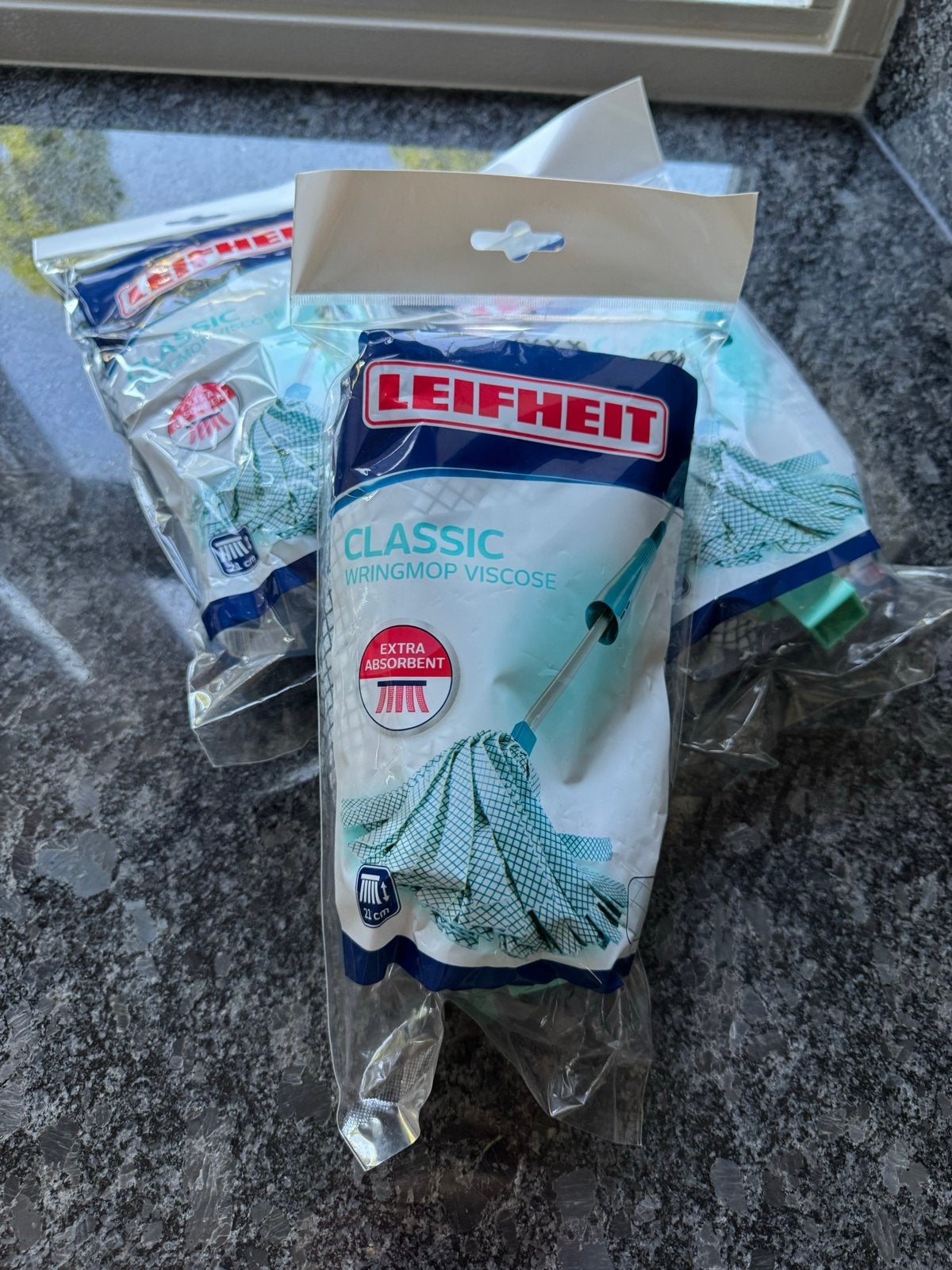 Leifheit Classic Wringmop Viscose - Extra Absorberend, Ophalen of Verzenden, Mop of Dweil