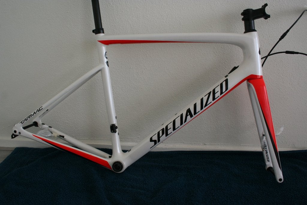 Specialized Tarmac SL6 disc frameset racefiets, Fietsen en Brommers, Ophalen, Racefiets, Frame