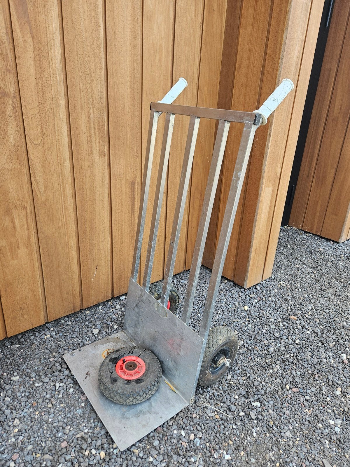 Steekkar / steekwagen RVS, Ophalen