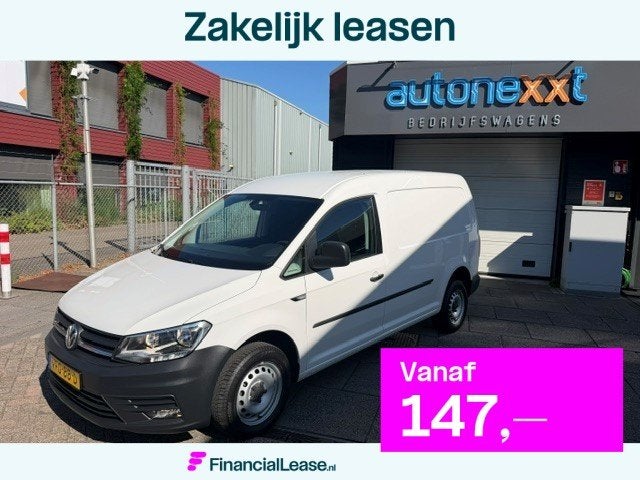 Volkswagen Caddy 1.4 TGI L2H1 EcoFuel Maxi Comfortline AIRCO, Voorwielaandrijving, Stof, Gebruikt, Euro 6