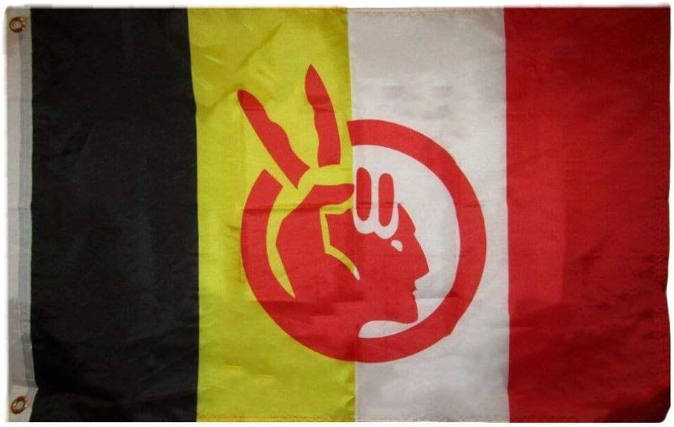 American Indian Movement Vlag. Native American., Ophalen of Verzenden, Nieuw