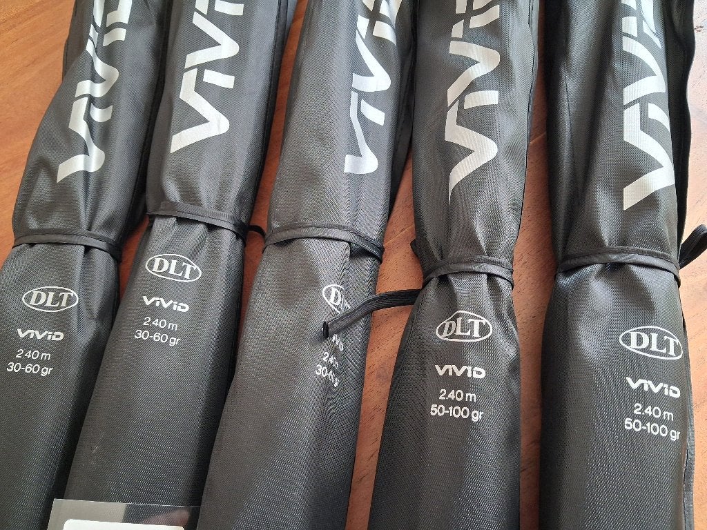 Reishengels (Vivid) 2.40m....30-60g en 50-100g, Info@hengelsportleon.nl, Werphengel, Nieuw, Ophalen of Verzenden