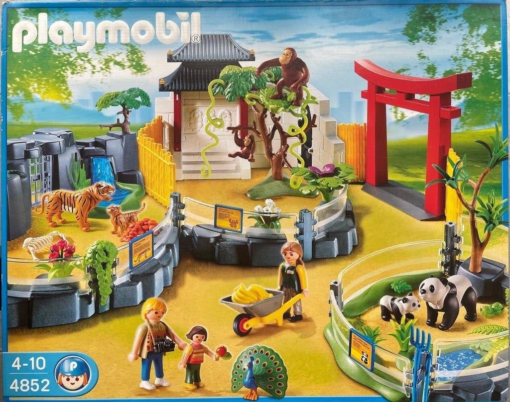 Playmobil Aziatische Dierentuin - 4852 compleet, Ophalen, Complete set, Overige typen, Zo goed als nieuw