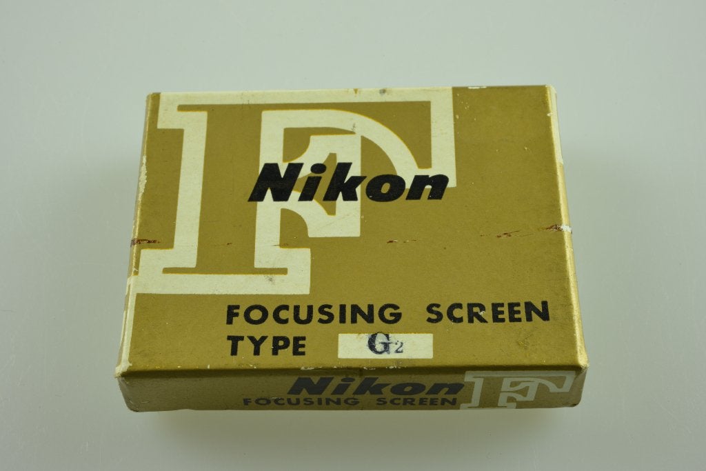 Nikon F matglas type G2, Audio, Tv en Foto, Fotocamera's Analoog, Ophalen of Verzenden, Zo goed als nieuw, Spiegelreflex, Nikon