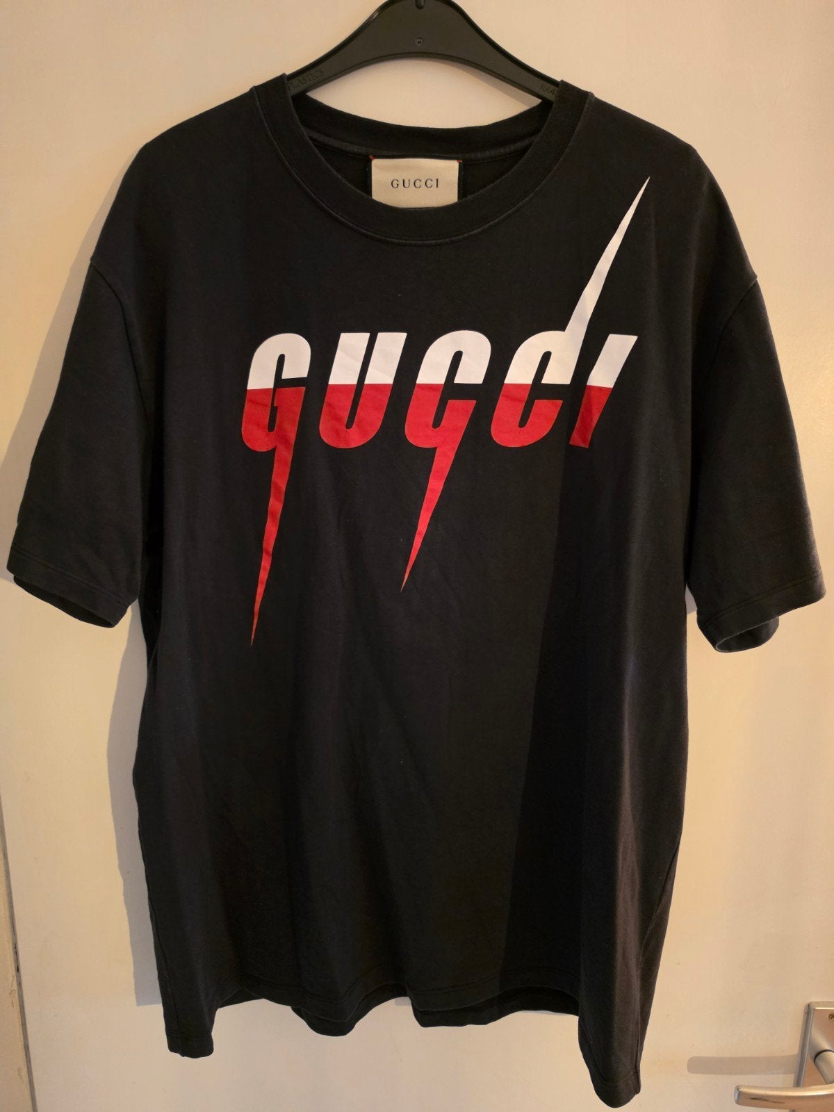 Gucci Blade T-shirt Zwart - Maat XL orgineel, Zwart, Maat 56/58 (XL), Ophalen of Verzenden, Gucci
