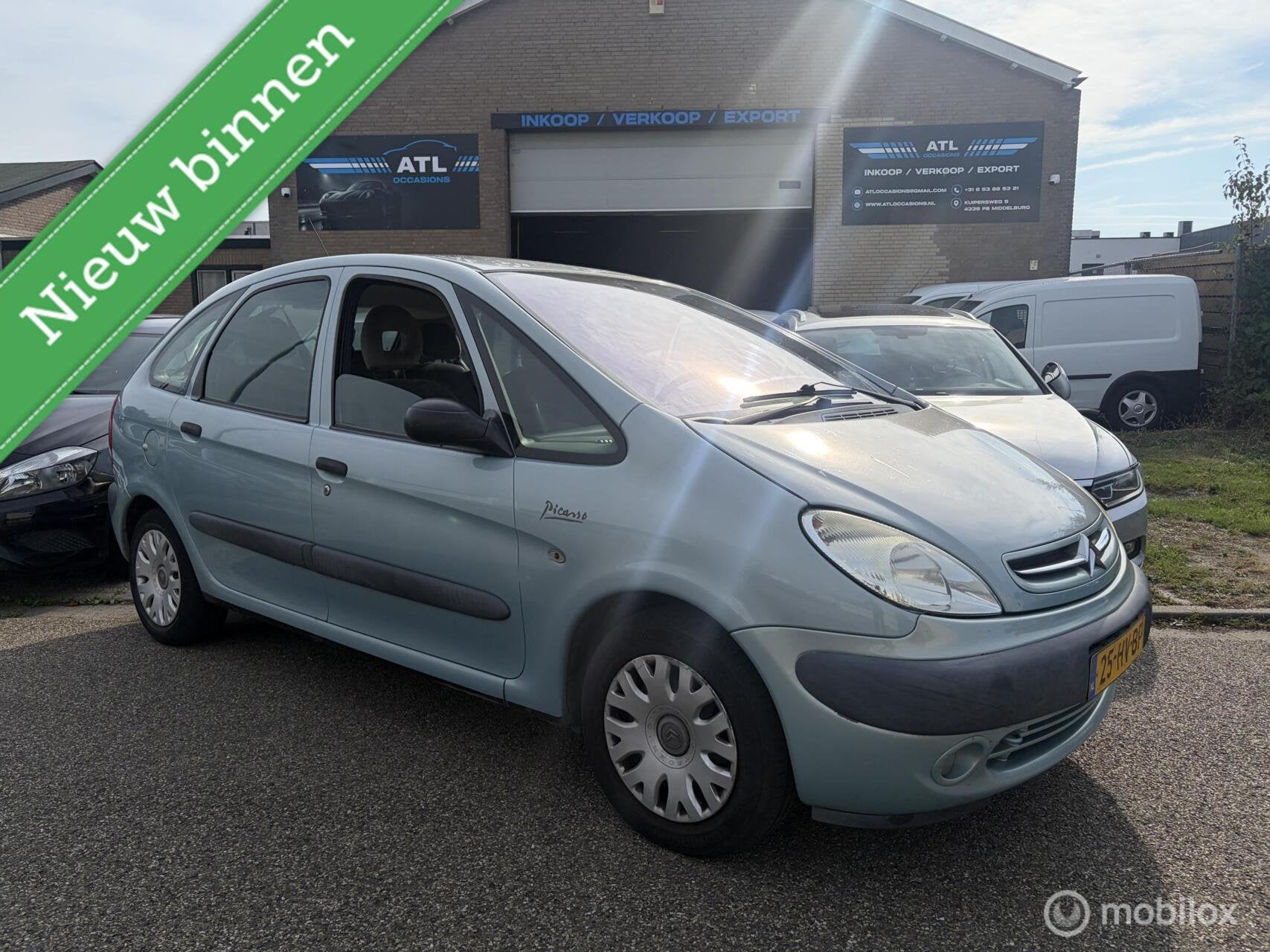 Citroen Xsara Picasso 1.8 NIEUWE APK 08/2027, Auto's, Voorwielaandrijving, Dealer onderhouden, 4 cilinders, 1749 cc
