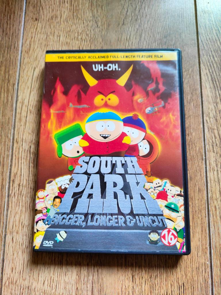 Dvd South Park - Bigger, Longer & Uncut, Cd's en Dvd's, Alle leeftijden, Ophalen of Verzenden, Zo goed als nieuw, Amerikaans