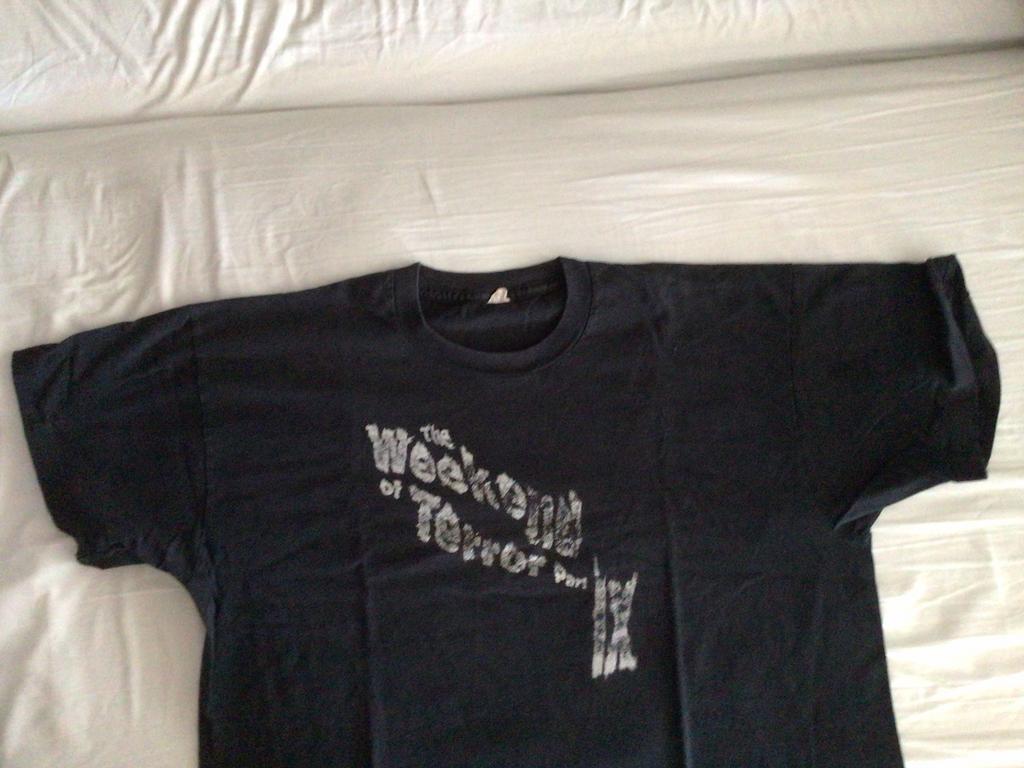 Weekend of Terror t-shirt collector XL., Kleding | Heren, T-shirts, Ophalen of Verzenden, Zo goed als nieuw, Maat 56/58 (XL)