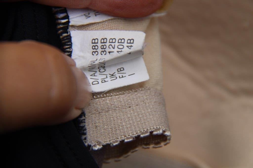 Badpak zwart/ bruin mt 38B Vaste prijs, Kleding | Dames, Ophalen of Verzenden, Zo goed als nieuw, Zwart, Badpak