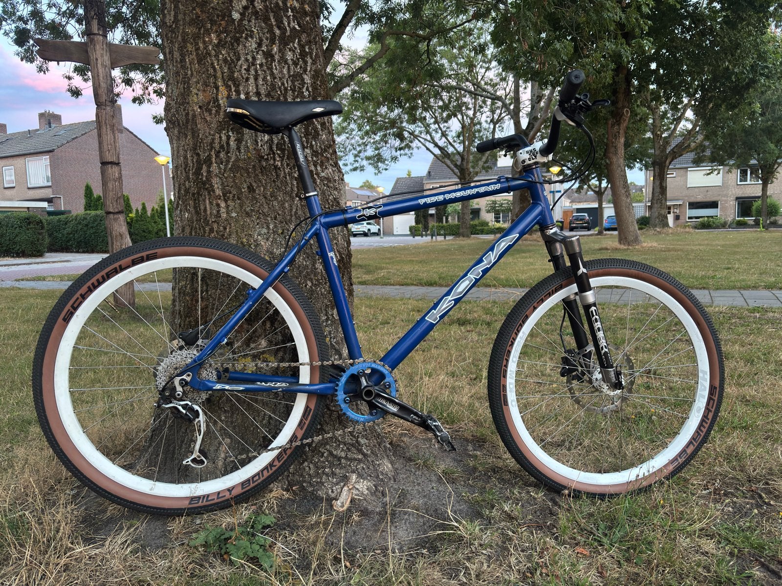 Kona Firemountain MTB - XT Shimano, Nieuwe Remmen & Banden, Overige merken, Gebruikt, 49 tot 53 cm, Ophalen of Verzenden