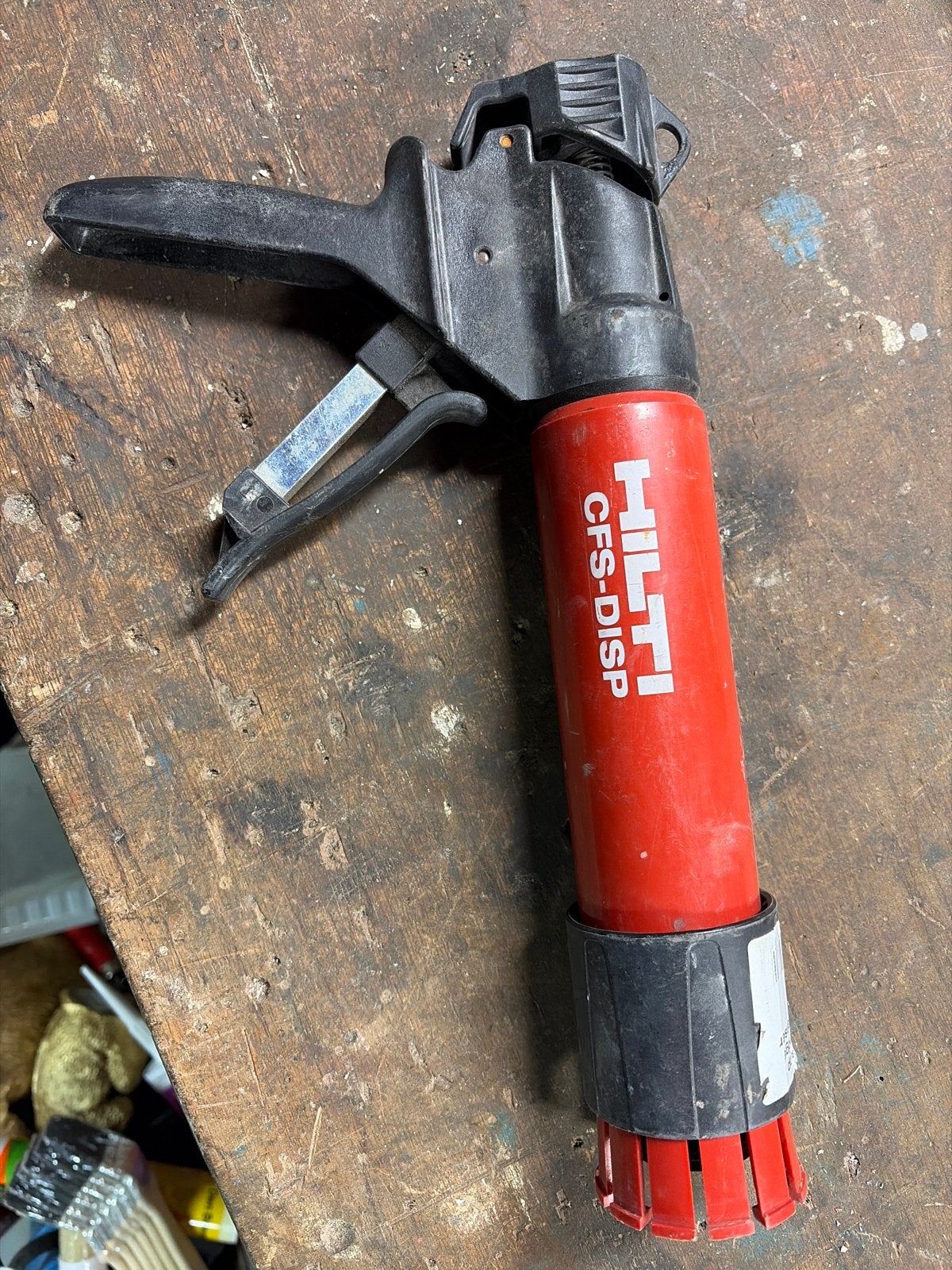 Hilti CFS-DISP Kitspuit - Brandwerende kitdispenser, Ophalen of Verzenden, Gebruikt, Kitspuit, Hilti