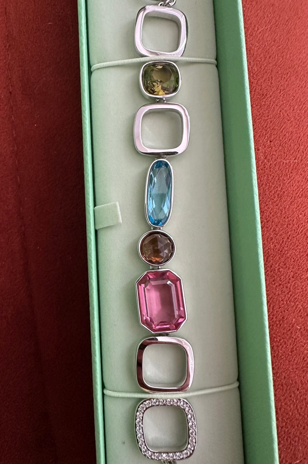 Swarovski armband helemaal nieuw, Ophalen of Verzenden, Nieuw, Zilver