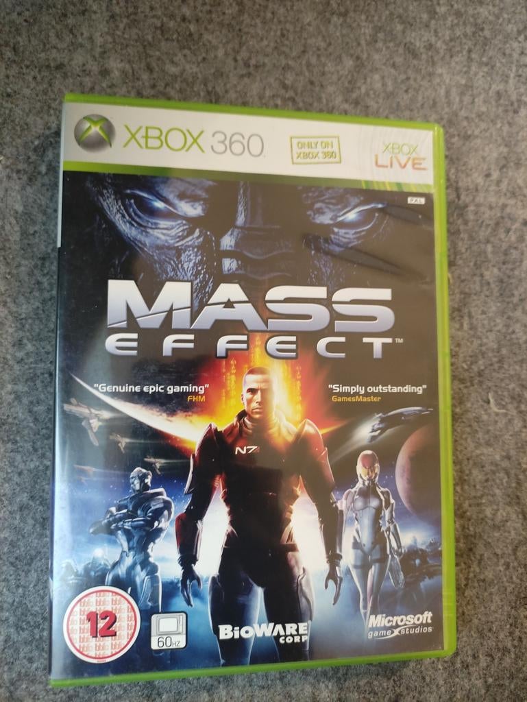 Mass Effect Xbox 360 - Epische Sci-Fi RPG Avontuur, Gebruikt, 1 speler, Ophalen of Verzenden, Role Playing Game (Rpg)