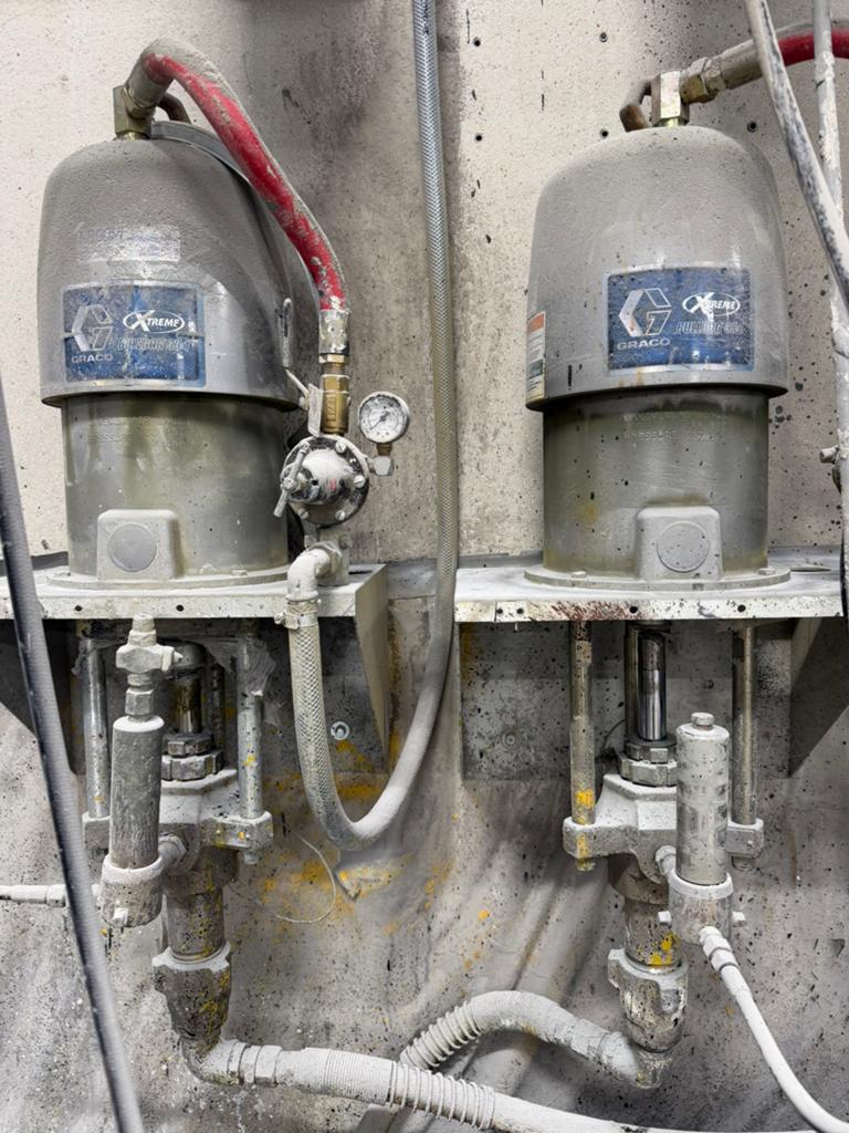 Graco Verfpomp airless verfspuit, Ophalen of Verzenden, Gebruikt, Verfspuit of Verfpomp