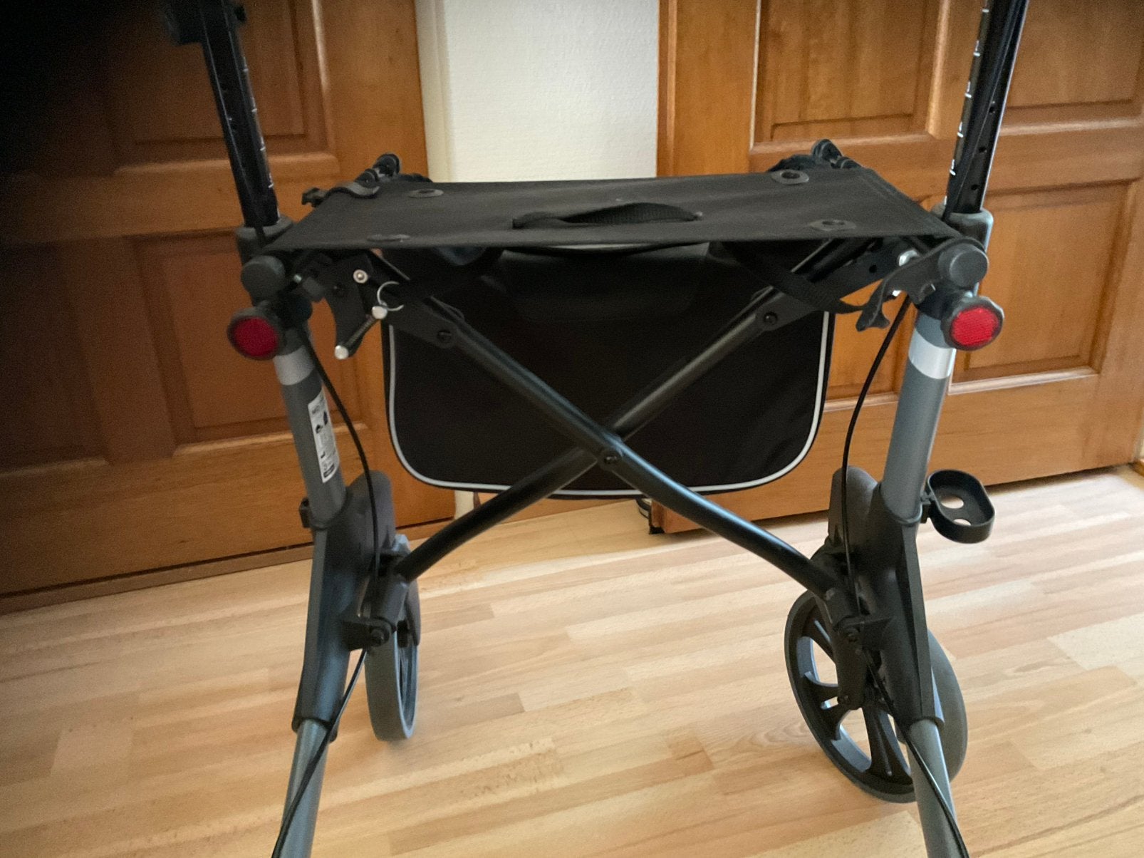 lichtgewicht rollator, makkelijk inklapbaar boodschappentas, Ophalen, Lichtgewicht, Gebruikt