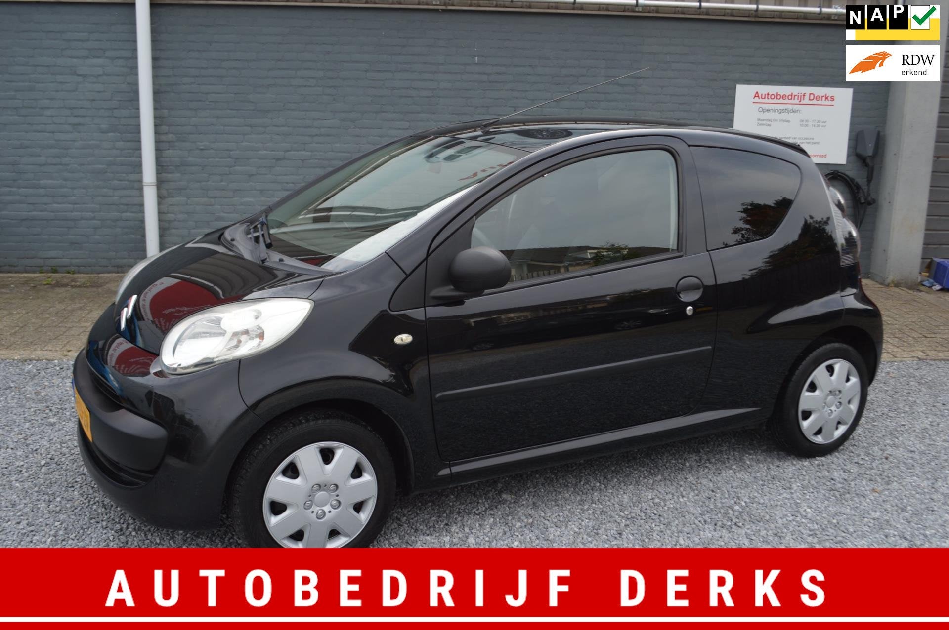 Citroen C1 1.0-12V Séduction Airco Stuurbekrachtiging Garan, Voorwielaandrijving, Stof, Gebruikt, 4 stoelen