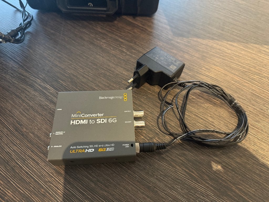 Blackmagic Mini Converter HDMI to SDI 6G (2 beschikbaar), Ophalen of Verzenden, Zo goed als nieuw
