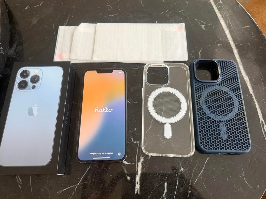 Iphone 13 pro 128gb blauw 83%, Telecommunicatie, Mobiele telefoons | Apple iPhone, 128 GB, Blauw, Ophalen of Verzenden, Zo goed als nieuw
