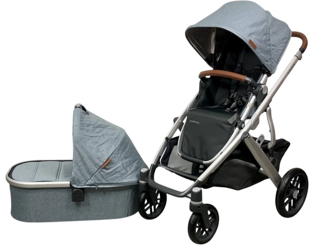 UPPAbaby Vista V2 – complete kinderwagen set, Gebruikt, Duowagen, Combiwagen, Ophalen