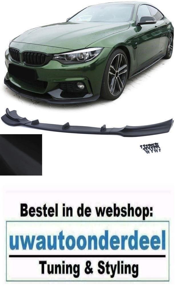 Spoiler Mat Zwart Voor Bmw 4 Serie F32 F33 F36 M Pakket, Verzenden