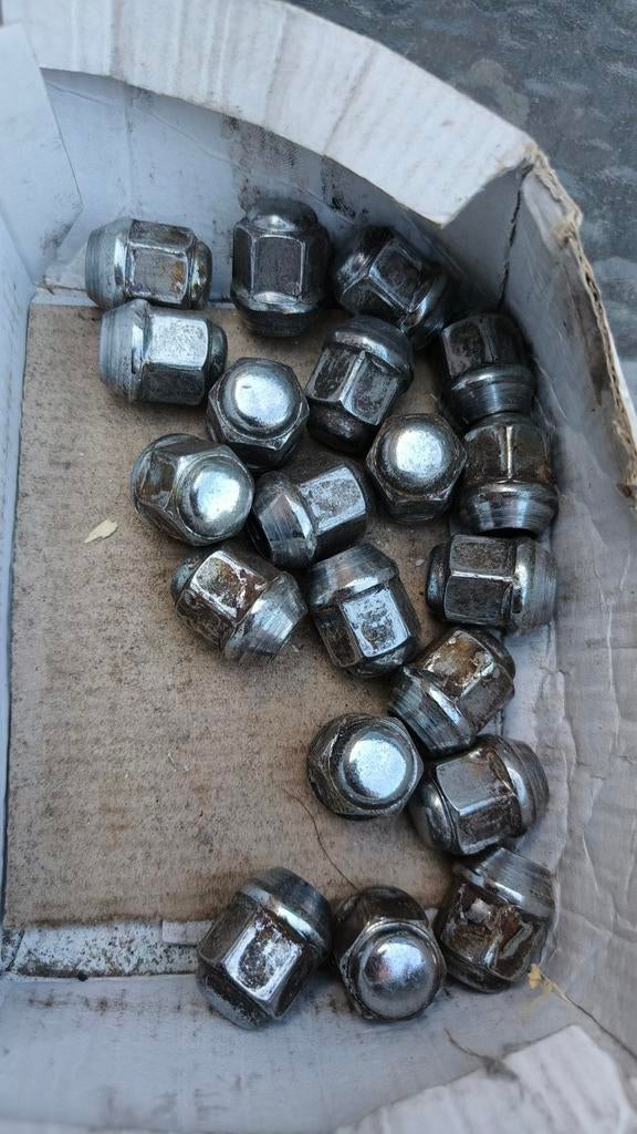 Velgmoeren M12x1.5 SW19 voor Chrysler/Opel/Jeep (20 st.), Ophalen of Verzenden, Gebruikt, Jeep