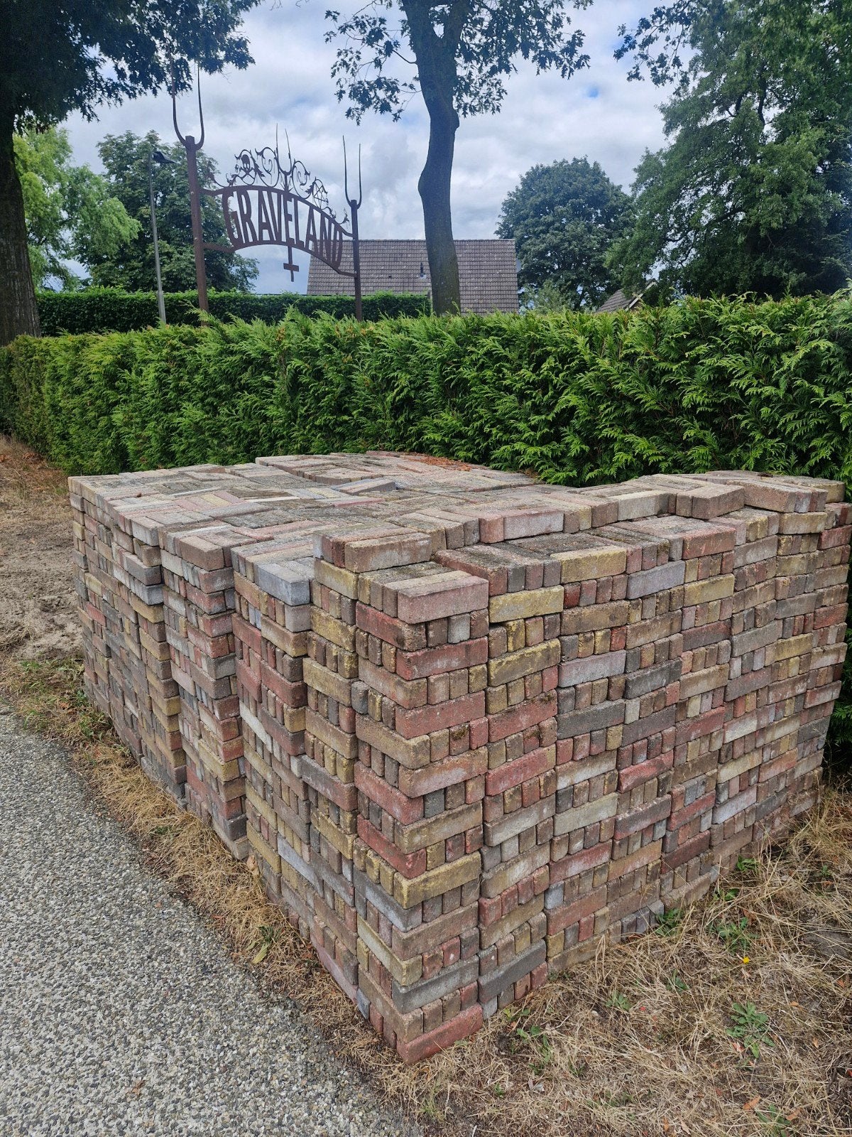 waaltjes, Ophalen, Beton, Klinkers
