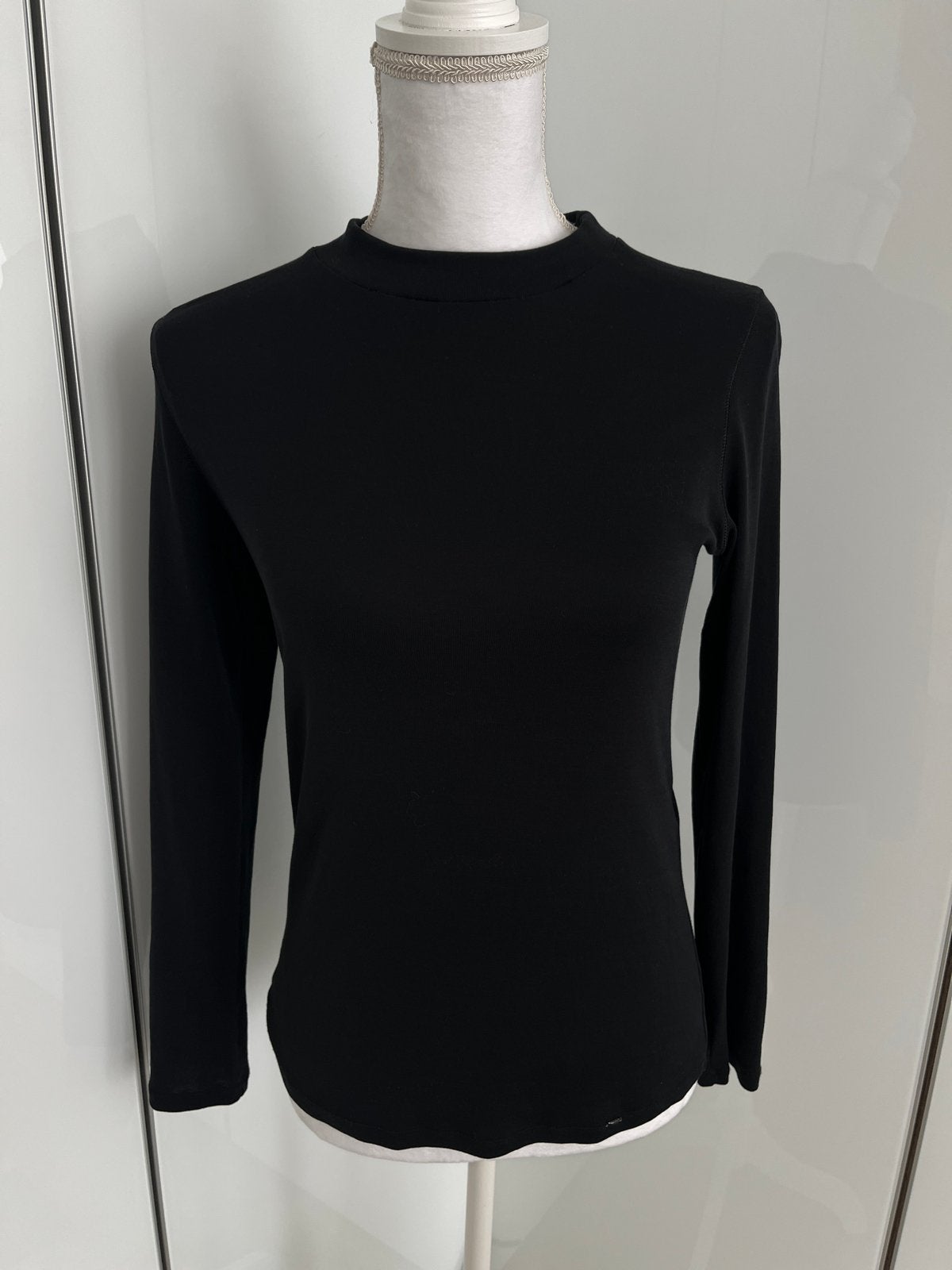 MARCCAIN Zwarte Coltrui - Maat 38/40 (M), Maat 38/40 (M), Zwart, Ophalen of Verzenden, Zo goed als nieuw