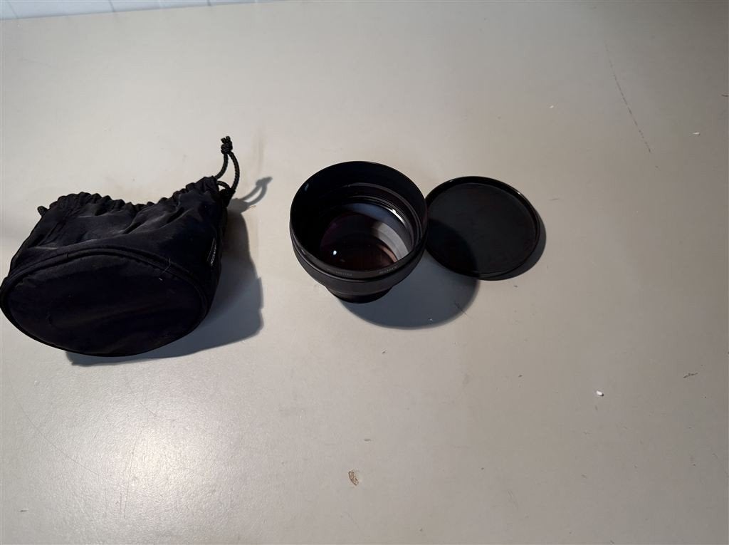 SONY VCL-HG1758 Tele Conversion Lens x1.7 58mm, Ophalen of Verzenden, Zo goed als nieuw, Telelens