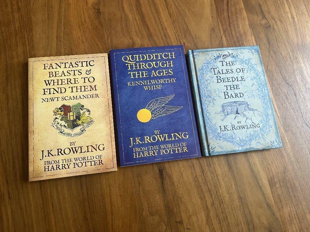 Harry Potter in universe boeken set (Engels)., Verzamelen, Ophalen, Nieuw, Boek of Poster